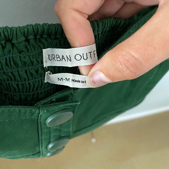 Urban Outfitters Green Crop Top - Picture 2 of 3